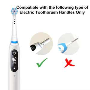 Paquete de 4 cabezales de repuesto compatibles con los cabezales de cepillo de dientes eléctrico Oral IO para las series IO 3/4/5/6/7/8/9/10 (4 blancos) - Product Image 5