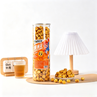 Palomitas de Maíz Caramelizadas Saludables Bajas en Grasa y Azúcar, 286g, Envase Grande, ODM, Etiqueta Privada Personalizada, Se Aceptan Muestras Personalizadas