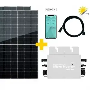 Balkonkraftwerk 1200 W Conjunto Completo Mini Sistema <span class=keywords><strong>Solar</strong></span> Wifi Monitoreo Remoto Sistema de Panel de Energía <span class=keywords><strong>Solar</strong></span> - Product Image 1