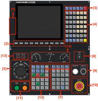 Nuevo Controlador CNC de 5 Ejes para Fresadora CNC FINGER PLC, Pantalla LCD de 10.4 Pulgadas con Sistema RT Linux, Capacidad de Programación de 8GB, Garantía de 3 Años