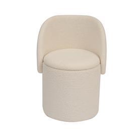 Modern Design Fabric Backrest Storage Ottoman <strong>Stool</strong> <strong>for</strong> Living Room <strong>Bedroom</strong> Hotel Apartment Supermarket Multiple Usage - Product Image 1