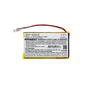 Paquete de Baterías de Polímero de Litio Elca MITO-VETTA 3.7V 1250mAh para Piezas de Maquinaria de Construcción - Product Image 3