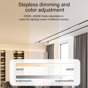 Thiết kế mới tuyến tính ánh sáng theo dõi với Dali từ hệ thống dẫn 0-10V <span class=keywords><strong>Dimmable</strong></span> 6W 12W 18W nhôm đèn cơ thể - Product Image 3