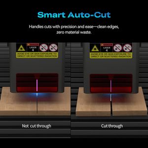 Grabadora Láser Creality Falcon 2 <span class=keywords><strong>Pro</strong></span> S 22 con Asistencia de Aire, Máquina Grabadora y Cortadora Láser Cerrada de 22W / 40W - Product Image 3