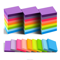 2 blocs de notas autoadhesivos Pastel suave Elf-Stick de 3x3 pulgadas para estudio de oficina Organización de la vida diaria Productos de oficina