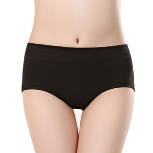 JOGOGO Atacado Personalizado Novo Popular Calcinhas Femininas Plus Size de Cintura Média em Cores Sólidas, Confortáveis e Respiráveis - Product Image 6