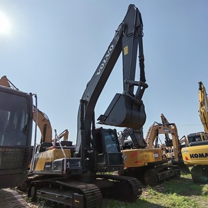 รถขุดตีนตะขาบ <span class=keywords><strong>Volvo</strong></span> EC210 มือสอง ขนาด 21 ตัน พร้อมบุ้งกี๋ขนาด 1.22 ลูกบาศก์เมตร ระบบไฮดรอลิก <span class=keywords><strong>Volvo</strong></span> แท้ ชั่วโมงการทำงานต่ำ เหมาะสำหรับงานก่อสร้าง - Product Image 2