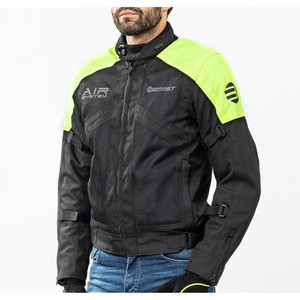Veste d'été Befast FREEZER Noir Jaune 5XL - Product Image 3