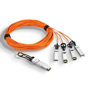 40g光纤电缆QSFP AOC光纤收发器模块40G QSFP分支光纤电缆