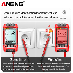 Hot bán 2025 sz01 Độ chính xác cao Tự động hiển thị kỹ thuật số vạn năng thông minh chống cháy vạn năng với dây - Product Image 6