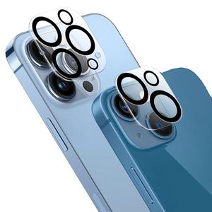 Protection d'objectif d'appareil photo OEM pour iPhone 16 17 18 – Installation facile, protection d'objectif 3D en soie imprimée, anti-rayures, verre protecteur HD - Product Image 1
