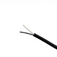 Câble électrique plat blindé 18AWG à 2 conducteurs, résistant à l'huile, flexible, en PE torsadé, 250V, conçu pour les ordinateurs de véhicules électriques