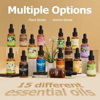 Huiles Essentielles Bio Premium Rose Lavande Bois de Santal Huiles Essentielles Parfumées pour Diffuseur d'Aromathérapie
