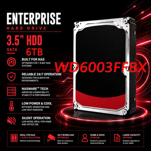 <span class=keywords><strong>WD6003FFBX</strong></span> Disco Duro de 3.5 Pulgadas 6TB NAS SATA3.0 7200 RPM 256 MB Accesorios de Computación CCTV Gaming Pendrive - Product Image 1