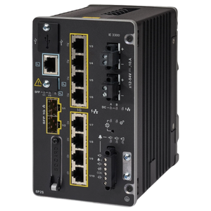 IE-3300-8P2S-E IE3300 with <b>8</b> GE PoE+ and 2 GE SFP Enterprise <b>Switches</b> Industrial Ethernet <b>Switch</b> IE-3300-8P2S-E - Product Image 1