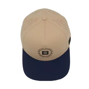 Gorra de Golf Deportiva Personalizada Color Caqui de 5 Paneles con Letras, Ajustable, Visera Ligeramente Curvada, a la Moda, Impermeable, con Orificios Cortados con Láser - Product Image 5