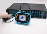 Kit d'inspection Newsun NSKT-350 4G WiFi avec puissancemètre optique, microscope, outils de test FTTH, stylo de nettoyage et cisaille à fibre optique
