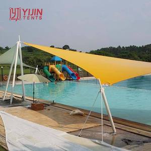 เต็นท์ร่มกันแดดโครงสร้างเมมเบรน PVDF ยอดนิยมจากจีน - Product Image 3