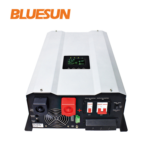 Good Price Bluesun 12Kw 10Kw 6Kw Converter 6000W 6Kva 96V Dc to 220V Ac Power Inverter 96V Inverter With Charger Controller