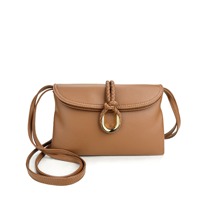 Sac à bandoulière à rabat en cuir de vachette véritable de haute qualité, nouvelle arrivée automne-hiver, imperméable, portable, pour femmes, style enveloppe