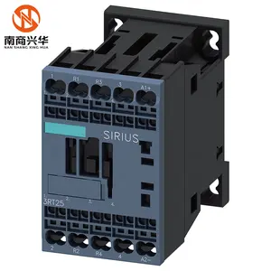 New Original 3RT2517-2BF40 Power Contactor AC-3 12A 5.5KW 400V 4-pole 110V DC 2NO+2NC Spring-loaded Terminal Size S00