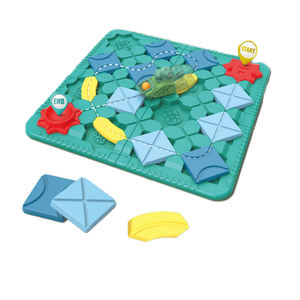 Venta caliente 118 Challenges Logical Road Builder Board Maze Game Brain Teasers Puzzle Juguetes educativos de aprendizaje - Product Image 1
