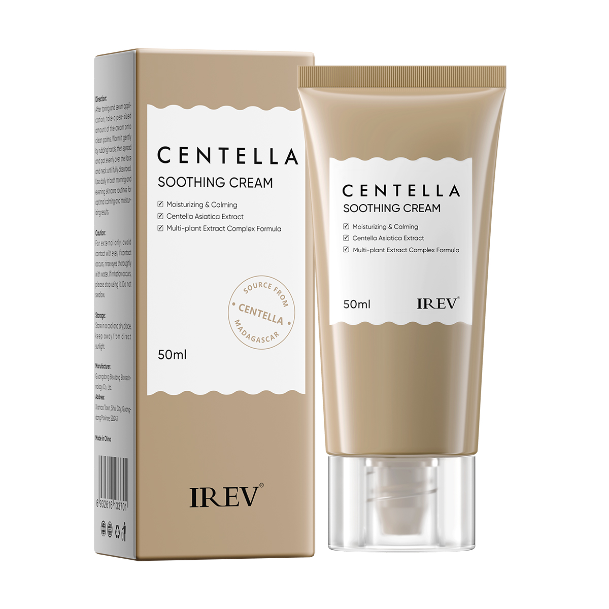 Crème Apaisante à la Centella