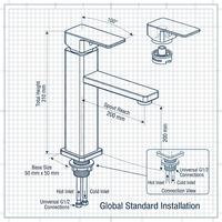 Robinet de lavabo moderne à poignée unique plaqué brossé, rotation à 360 degrés, avec douchette extractible en céramique, eau chaude et froide