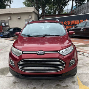 Voiture d'<span class=keywords><strong>occasion</strong></span> en bon état, Changan <span class=keywords><strong>Ford</strong></span> <span class=keywords><strong>EcoSport</strong></span> rouge 2013, 1.5L <span class=keywords><strong>essence</strong></span>, conduite à gauche, SUV, vente en gros, exportation de Chine pour le marché africain - Product Image 1