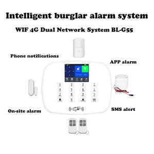 Sistema di Allarme di Sicurezza Intelligente Tuya WiFi 4G con Sensore di Movimento PIR 433Mhz e Rilevatore di Porte - Product Image 4