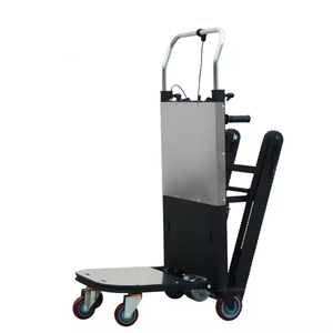 Chariot à chenilles (type Track-Type) pour monter et descendre les escaliers ; Robuste avec batterie, capacité 400 kg - Product Image 2