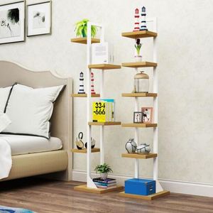 AILICHEN Bibliothèque créative et porte-fleurs en forme d'arbre de style dessin animé avec cadre en <span class=keywords><strong>bois</strong></span> et acier Jardinières et pots <span class=keywords><strong>sur</strong></span> <span class=keywords><strong>pied</strong></span> - Product Image 3