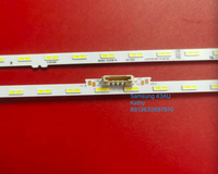 Bande LED de rétroéclairage pour téléviseur Samsung UN43AU8000/UA43AU8000, indice de protection IP67, en aluminium, pour réparation de téléviseur