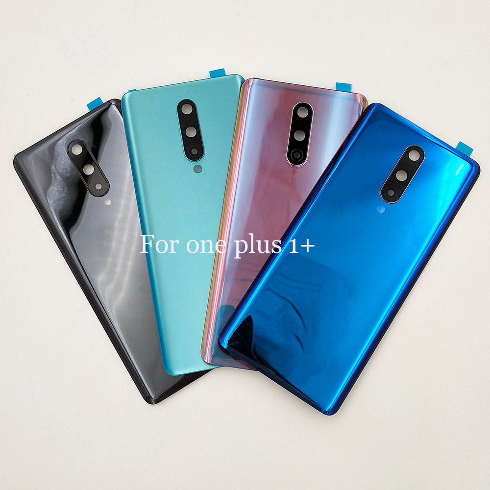 Высококачественная заводская цена сменная задняя крышка батарейного отсека для One Plus 6 6t 7 7t 8 8t Pro Задняя стеклянная крышка батарейного отсека