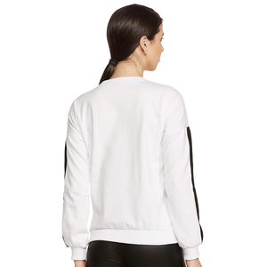 Artículos calientes Sudadera de cuello redondo 100% Poliéster Sublimación Impreso Mujer Sudadera Alta calidad French Terry Sudadera de BD - Product Image 6