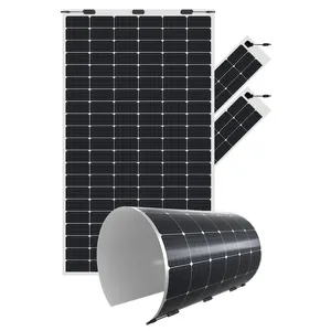 태양 에너지의 에너지 저장 시스템 장점을위한 Sunport 전원 MWT 370W 유연한 태양 전지 패널 PV 모듈