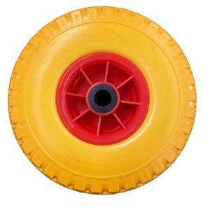 10 ''X3.00-4 <span class=keywords><strong>PU</strong></span> Polyurethan rad 260x85 Pannen sicherer Reifen für Werkzeug wagen - Product Image 2