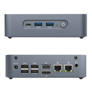 Mini PC para juegos S500 + NUC AMD R9 5900HX R7 <span class=keywords><strong>5800U</strong></span> 2 * DDR4 NVMe SSD 2,5G LAN Micro computadora de escritorio Window11/10 4K - Product Image 5