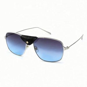 Custom Logo New Arrivals Fashion Vintage Man Driving <b>Sunglasses</b> UV400 Metal Frame Oversized Men <b>Sunglasses</b> - Product Image 3