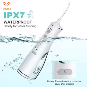 Irrigador Dental Portátil Inalámbrico Eléctrico PAKISS IPX7 con Función de Blanqueamiento - Product Image 6