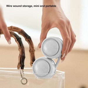 Portable Mini Air Cooler Foldable and Wearable Neck Fan with USB Power for Car Hotel and Outdoor Use <b>Three</b> Speed Plastic Fan - Product Image 6
