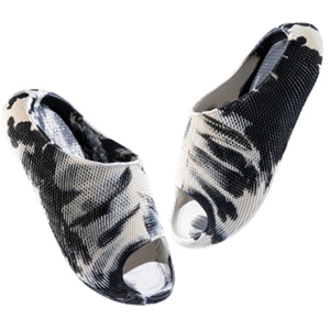 Sandalias de malla beige con punta abierta, suela de EVA, transpirables, para interiores, para todas las estaciones, hechas en China, talla 40-41 - Product Image 6