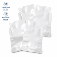 Sachets Doypack de différentes tailles prêts à l'emploi pour l'emballage de liquides, qualité alimentaire, pour jus et lait, avec fermeture thermoscellable