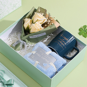 Vente de gros Fête des mères de luxe, cadeau de fête des infirmières dames <span class=keywords><strong>tasse</strong></span> avec main coffret cadeau mariage demoiselle d'honneur cadeau de mariage/ - Product Image 2