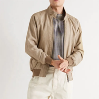 Veste en cuir de moto d'hiver de haute qualité pour hommes, épaisse avec poche 100% coton motif lettre