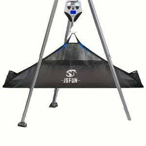 Logo personnalisé balance numérique poisson peser sac en bandoulière tapis de protection pour l'achigan <span class=keywords><strong>carpe</strong></span> sac de <span class=keywords><strong>pesée</strong></span> de poisson robuste - Product Image 6