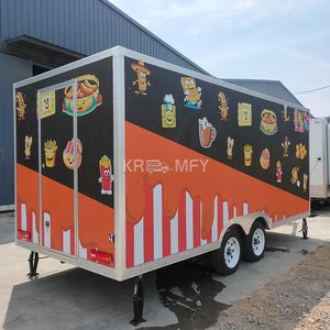 2025 Mobile Truck <b>Kitchen</b> Concession Catering Bbq Pizza Food Trailer Fully Equipped - Product Image 4