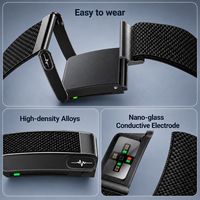 Bracelet intelligent sans écran ECG HRV, moniteur de santé et de forme physique, suivi de la récupération et de l'entraînement, usage quotidien, service OEM ODM personnalisé
