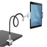 Xgear – support de tablette de bureau en cuir PU, à la mode, col de cygne Flexible, facile à ajuster, pour iPad, offre spéciale