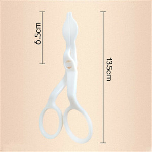 Piping Shears Plastic 13.5cm Cake Decorating Tool Flower Shape Reusable - Product Image 1